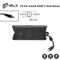 Valx LA-19575 19.5V 4.62A 90W 7.4x5.0 Laptop Adapt dell iğne